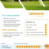 Gronamic Preseeder 8-12-8 organo-mineralno đubrivo za setvu i dosejavanje trave