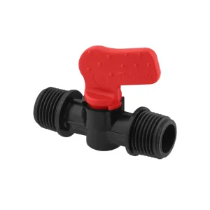 Poliext mini ventil slavina za kapajuću traku 1/2″×1/2″ spoljni navoj