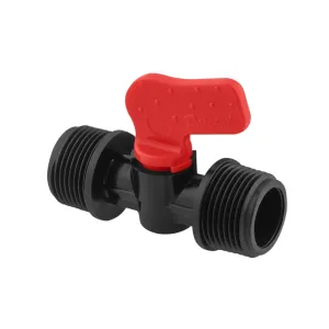 Poliext mini ventil slavina za kapajuću traku 3/4″×3/4″ spoljni navoj