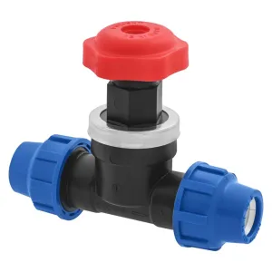 Poliext Egal ventil za PE cevi jednakih dimenzija 20×20mm