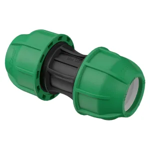 Poliext Egal spojnica do 10 bara za dve PE cevi 20x20