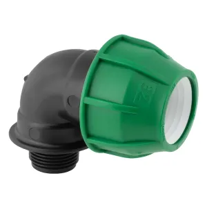 Poliext Lakat spojnica do 10 bara za PE cevi i fitinge 32x1″ spoljni navoj