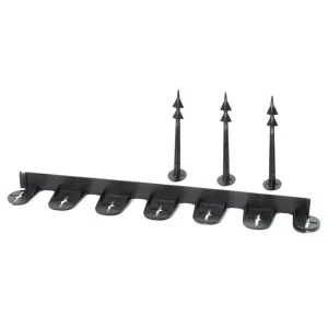 DIY IVICNJAK SAVIJAJUCI 60 CM 5 KOM CRNI