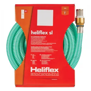 Heliflex usisno crevo set sa metalnom spojnicom 25mm