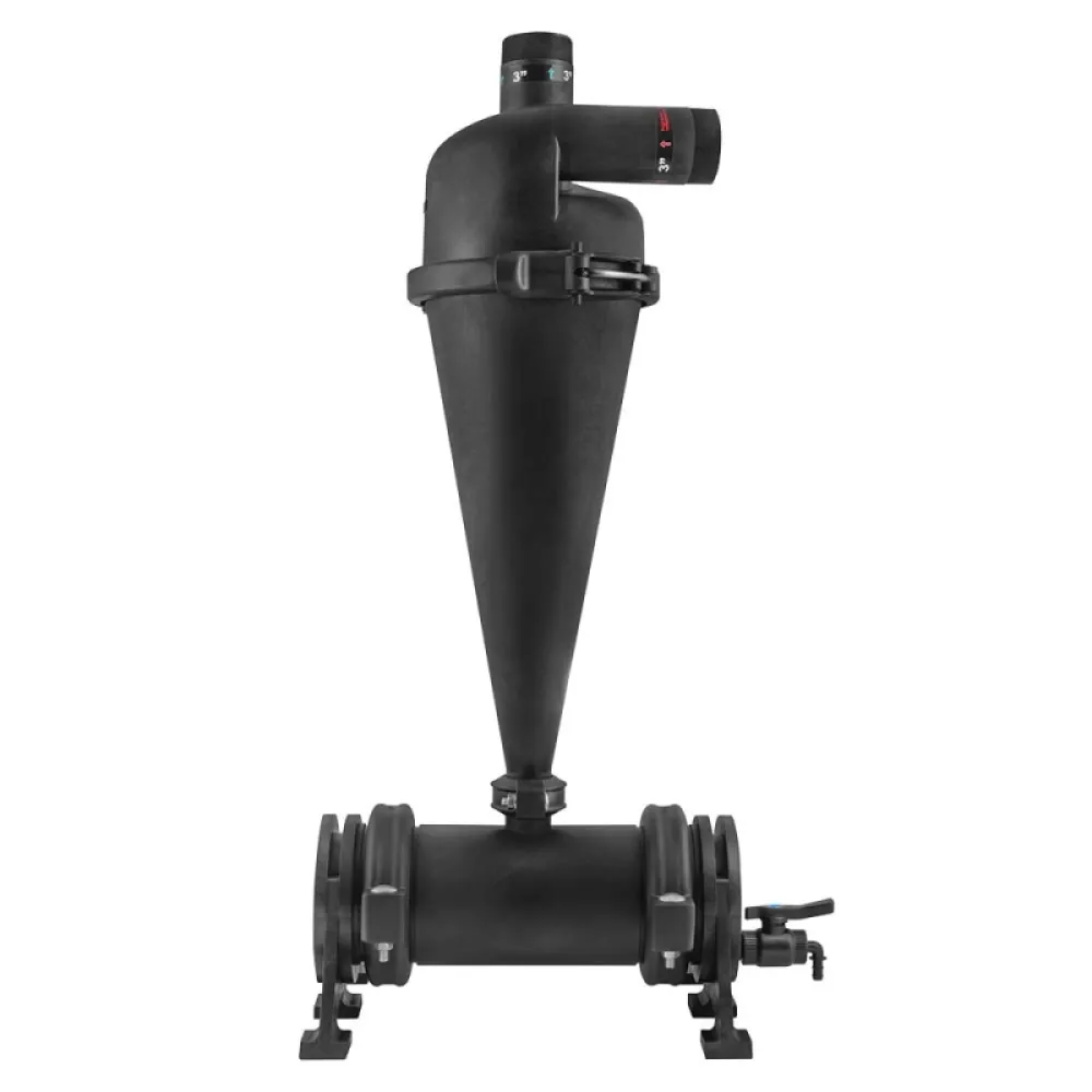 Scarabelli hidrociklon filter plastični separator peska 3″