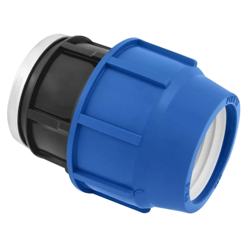 Poliext spojnica PN 16 za PE cevi i fitinge 90x3″ unutrašnji navoj