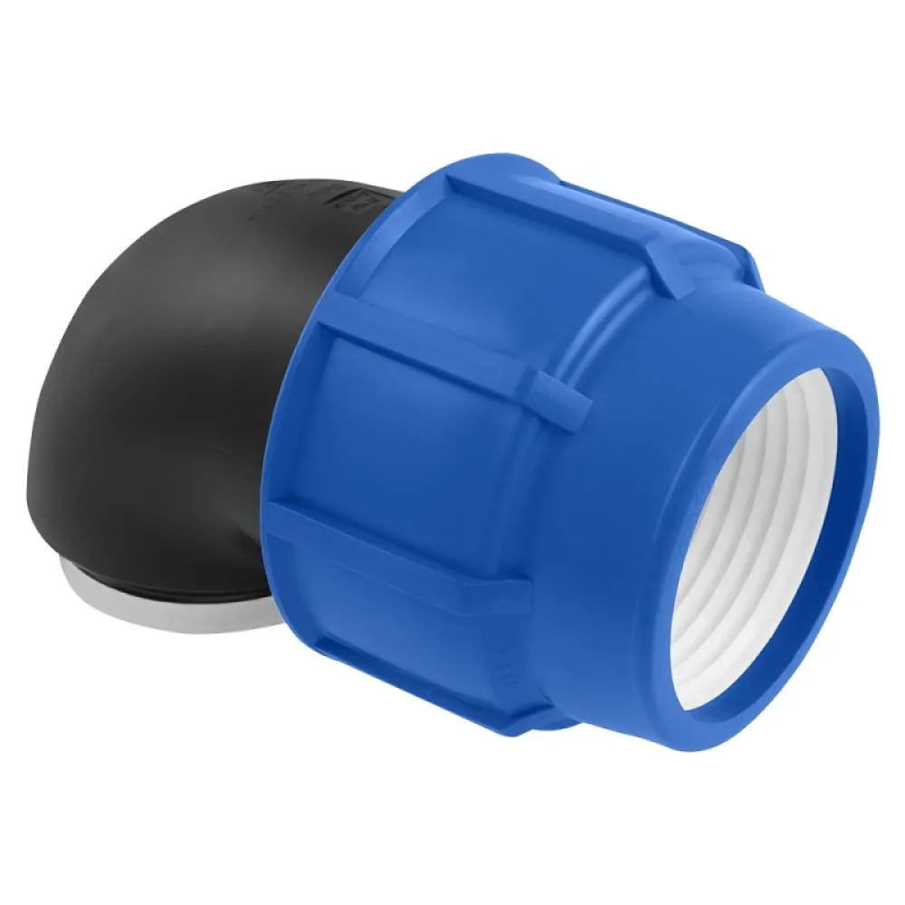 Poliext lakat spojnica PN 16 bara PE cevi i fitinge 90x3″ unutrašnji navoj