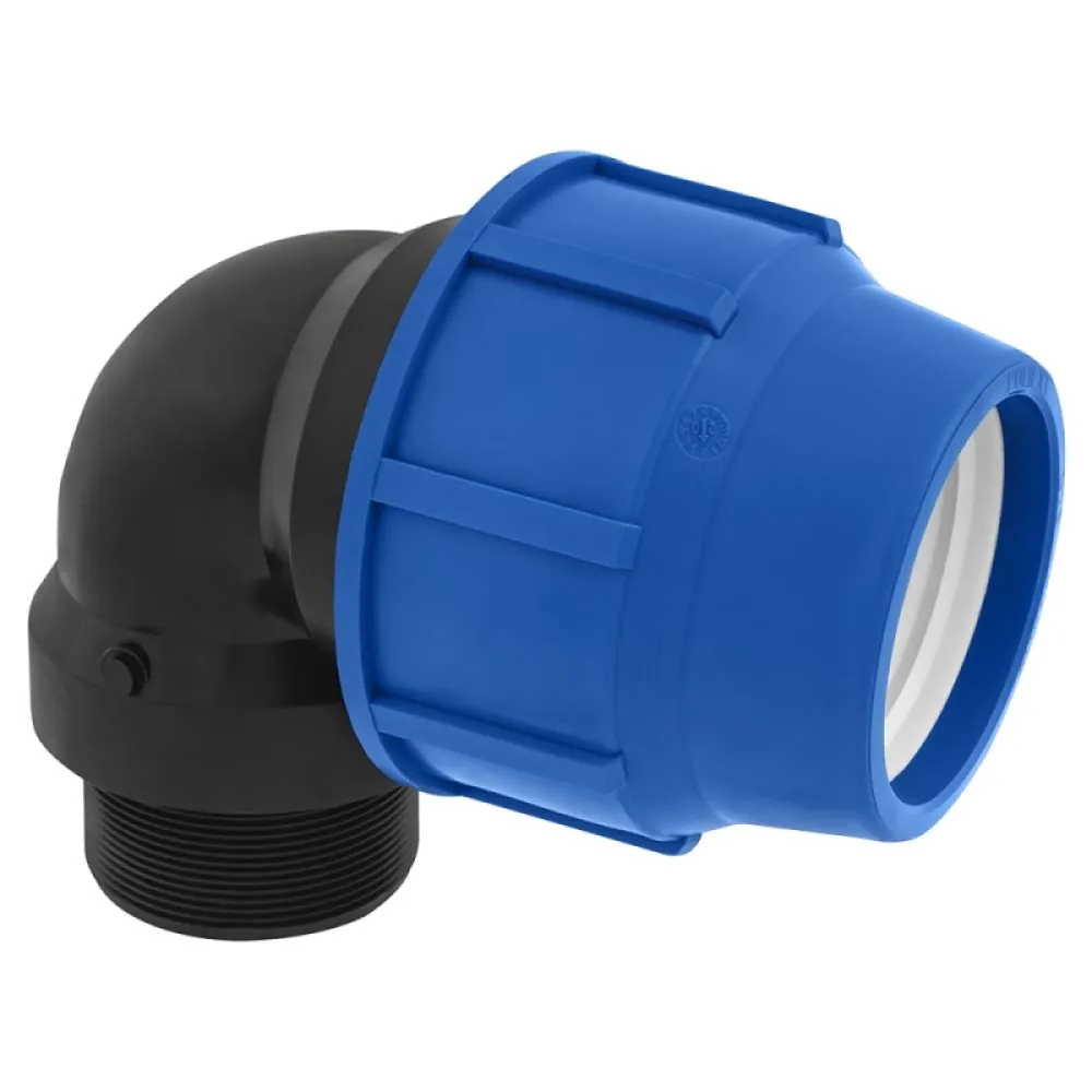 Poliext lakat spojnica PN 16 bara PE cevi i fitinge 75x2 1/2″ spoljašnji navoj