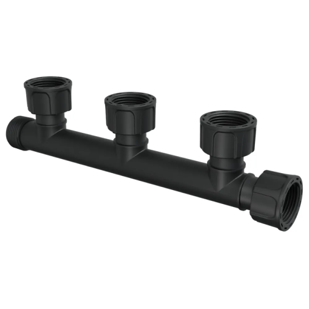 Poliext razdelnik 1″ sa 4 holendera V/U/U/U/U navoji