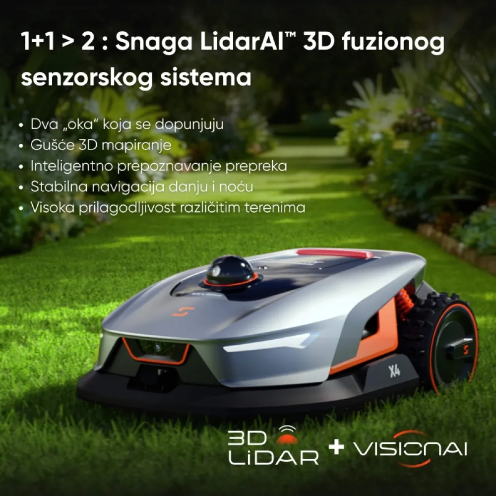 Bežična robot kosilica Sunseeker Elite X4