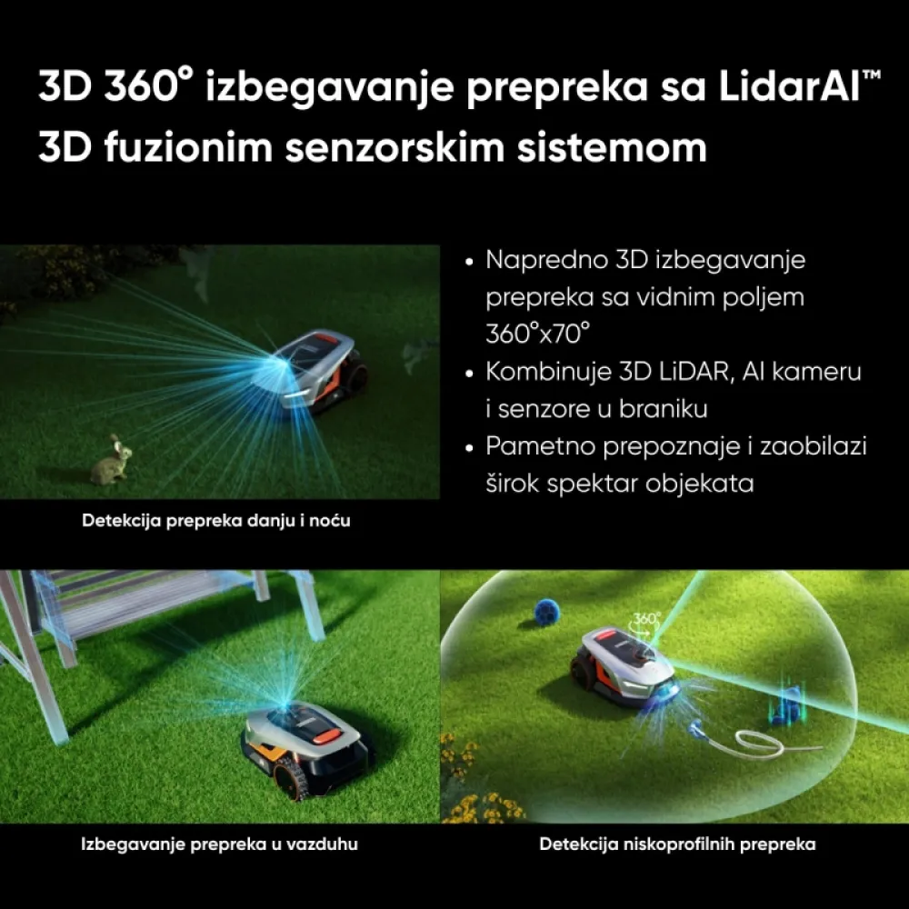 Bežična robot kosilica Sunseeker Elite X4