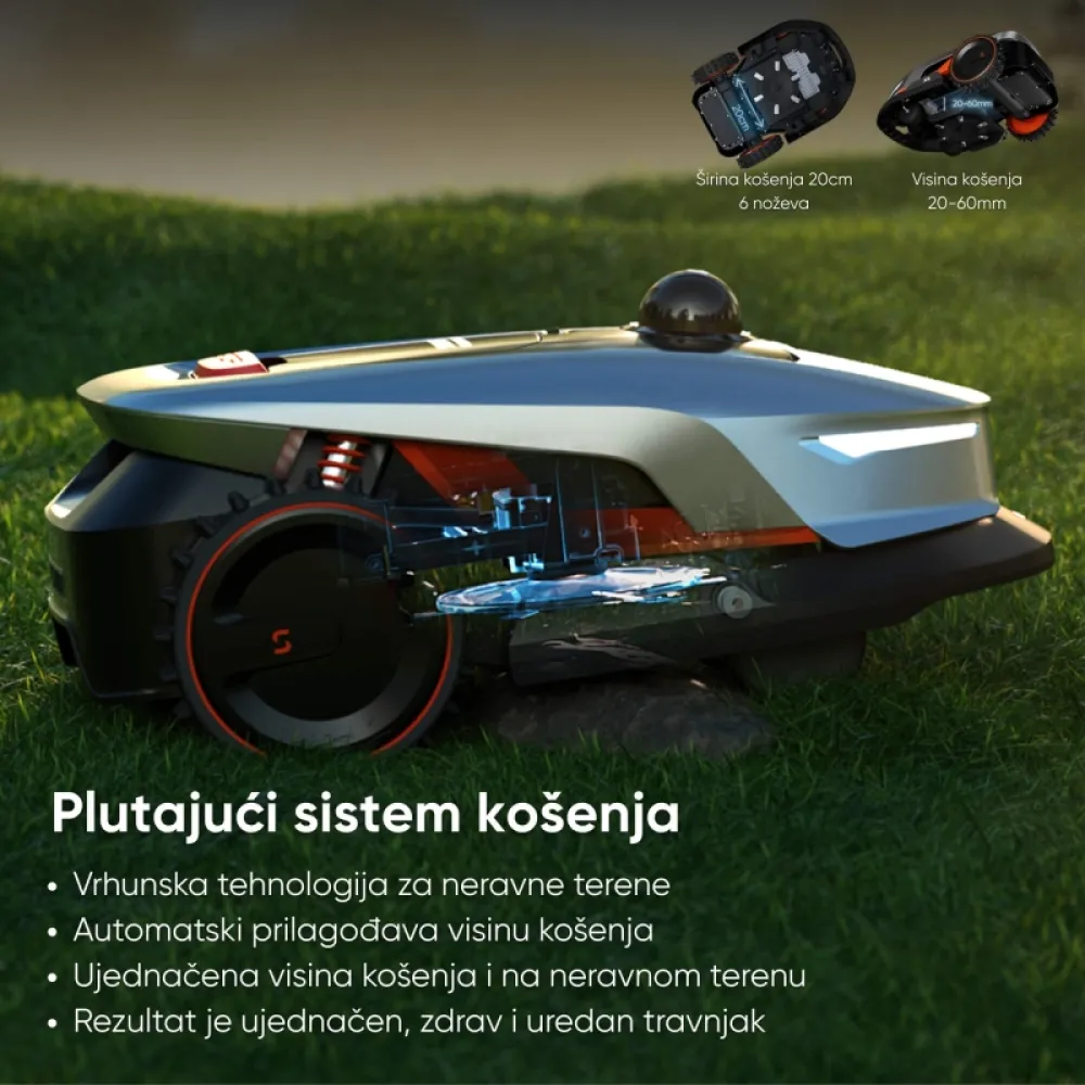 Bežična robot kosilica Sunseeker Elite X4