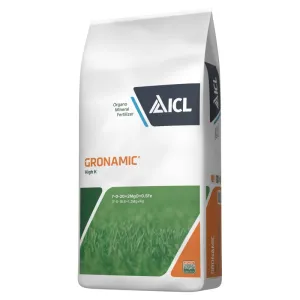 Gronamic High K 7-0-20+2MgO+0.5Fe organo-mineralno đubrivo za travu