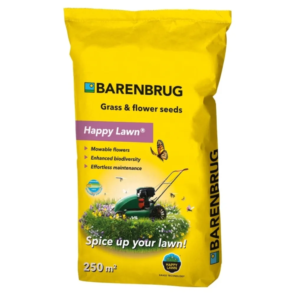 Barenbrug Happy Lawn smeša semena trave i cveća 5kg
