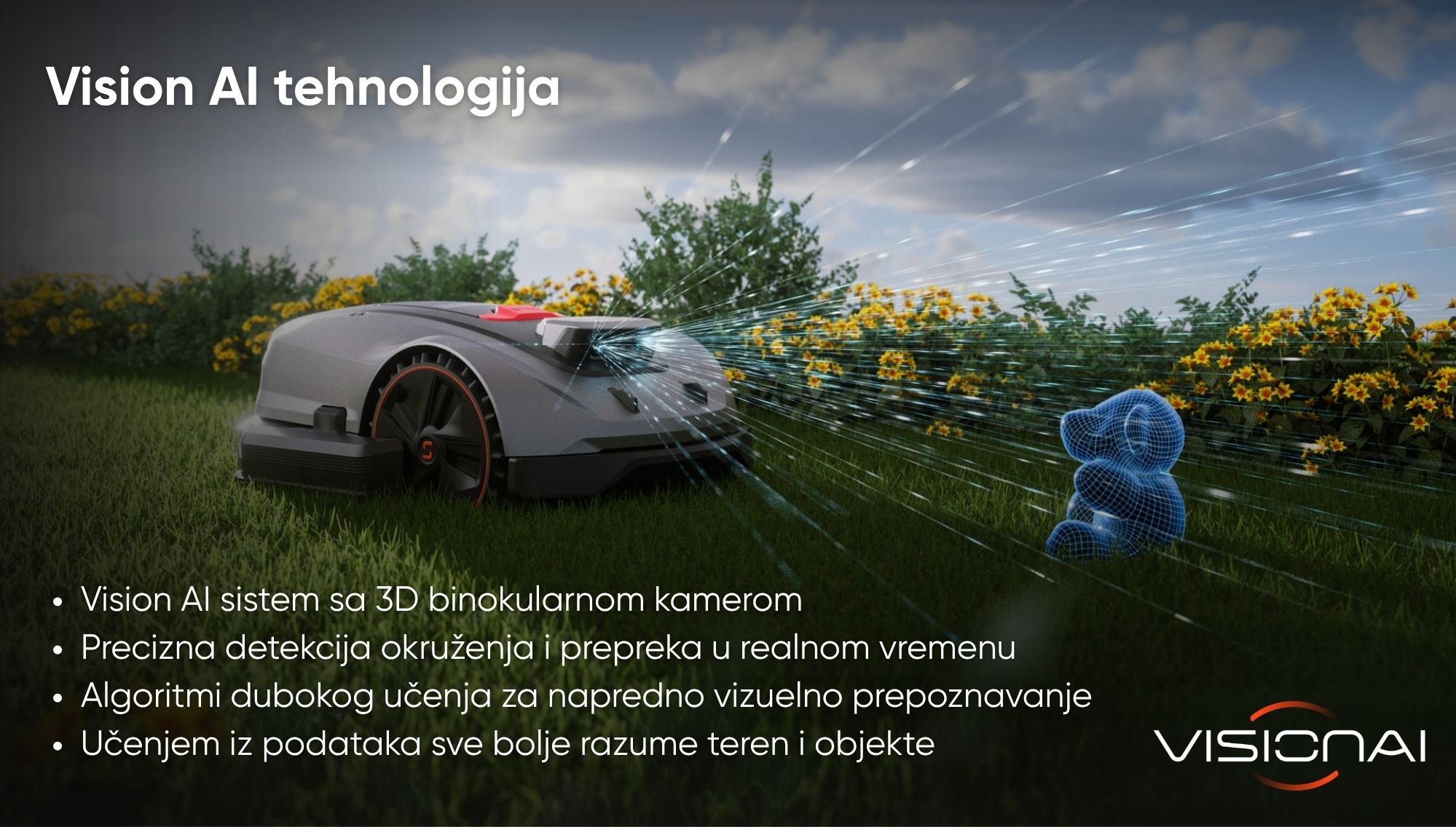 Vision AI sistem sa 3D binokularnom kamerom na X3 Gen 2