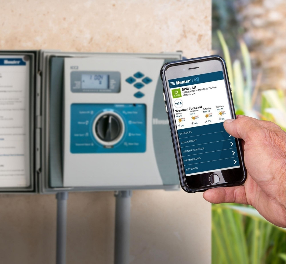 Hunter Centralus softver za daljinsko upravljanje sistemom za navodnjavanje putem mobilnog telefona
