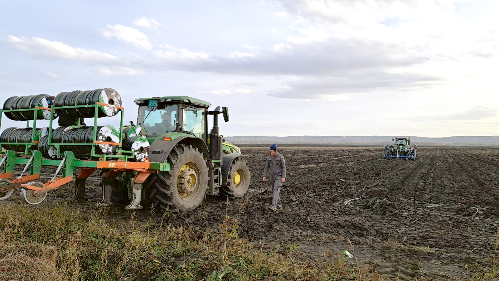 Laterale od 400m sistema kap po kap – perspektiva na poljima